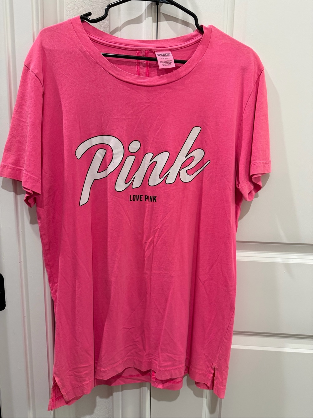 PINK Victoria's Secret Pink Graphic Short Sleeve Tee